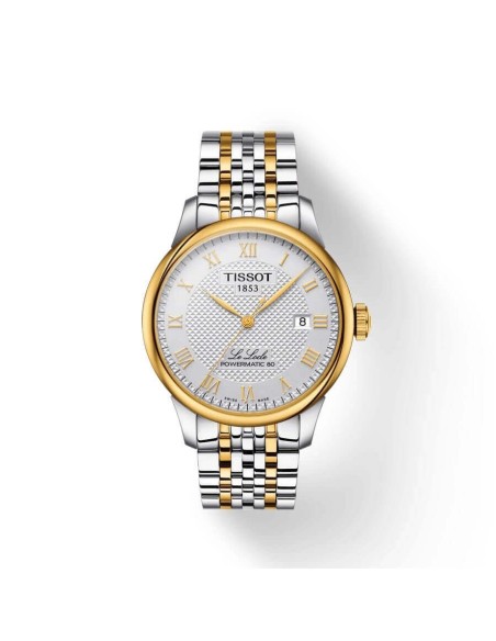 Tissot Le Locle Powermatic80 two-tone watch - T0064072203301