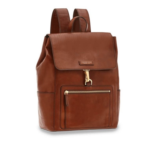 The Bridge women's backpack Alberto line large leather 06315201