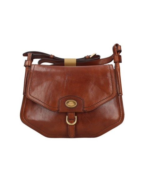 The Bridge women's bag Ada line in tan leather 04142201