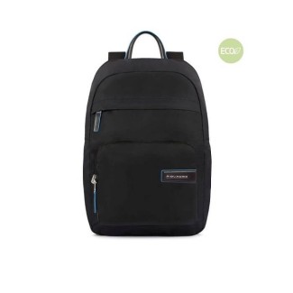 Piquadro Ryan folding backpack in black fabric CA5710RY / N