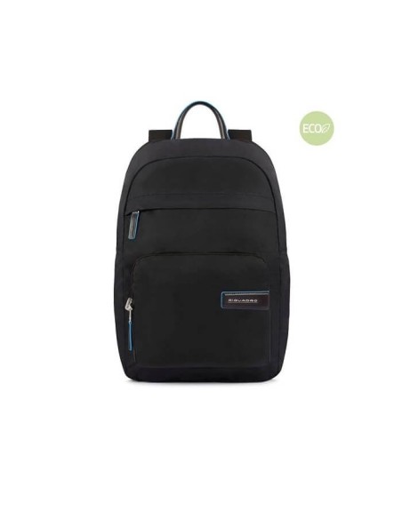 Piquadro Ryan Faltrucksack aus schwarzem Stoff CA5710RY / N