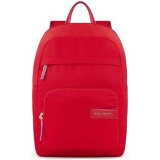 Piquadro Ryan folding backpack in red fabric CA5710RY / R