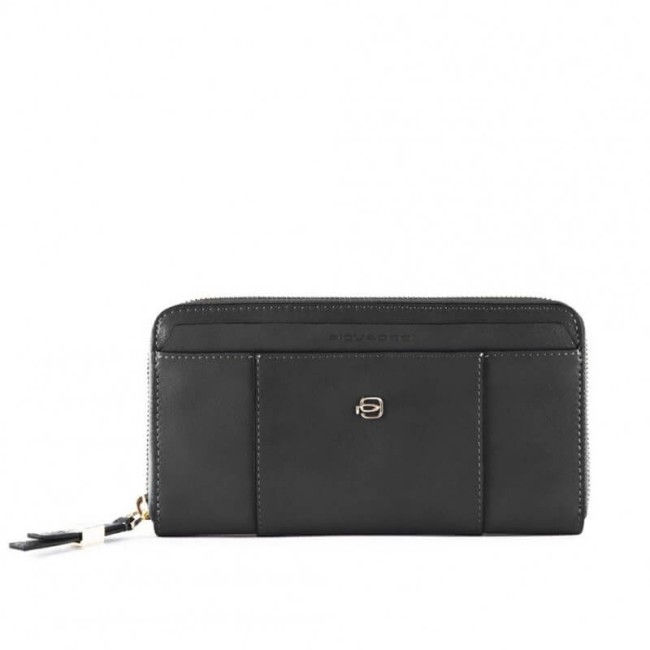 Piquadro Circle women's black wallet - PD1515W92R
