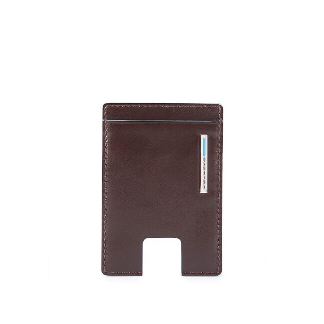 Portacarte Piquadro Blue Square mogano - PP4768B2R