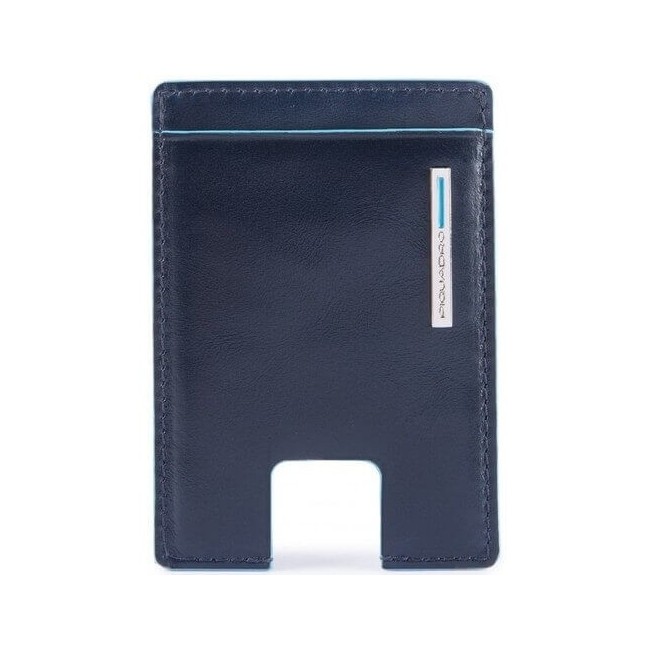 Piquadro Blue Square Kartenhalter Mitternachtsblau - PP4768B2R