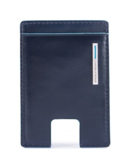 Piquadro Blue Square Kartenhalter Mitternachtsblau - PP4768B2R