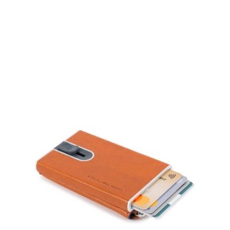 Kompakte Brieftasche Piquadro Blue Square Special orange - PP5359B2SR / AR