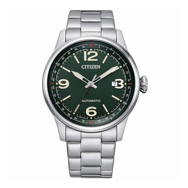 Citizen automatic green men's watch NJ0160-87X