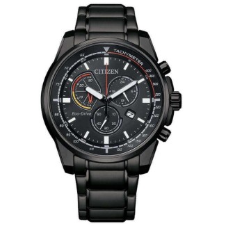 Orologio Citizen Chrono Eco-Drive Active Acciaio nero AT1195-83E