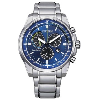 Orologio Citizen Chrono Eco-Drive Active blu - AT1190-87L
