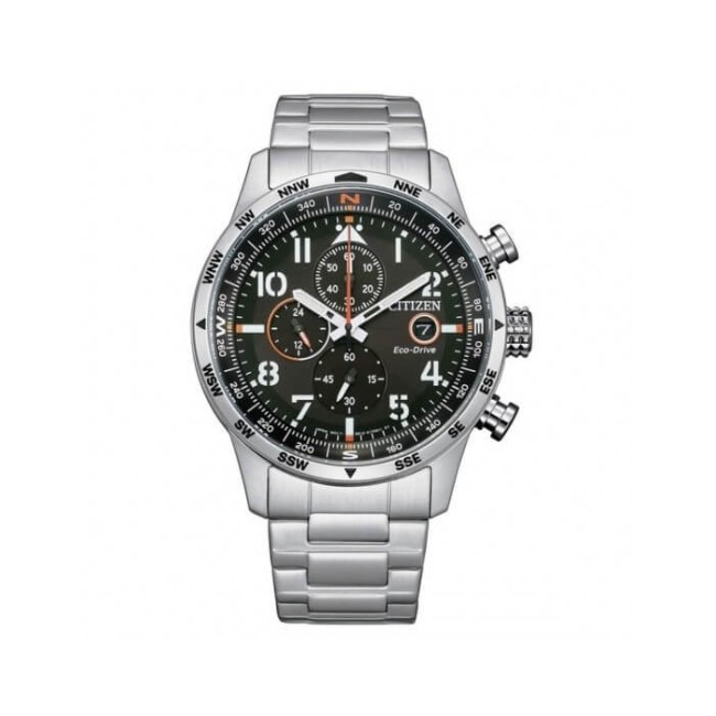 Citizen Chrono Eco-Drive Aviator black - CA0790-83E
