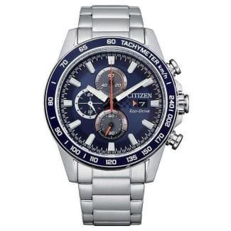 Orologio Citizen Chrono Racing Eco drive blu CA0780-87X