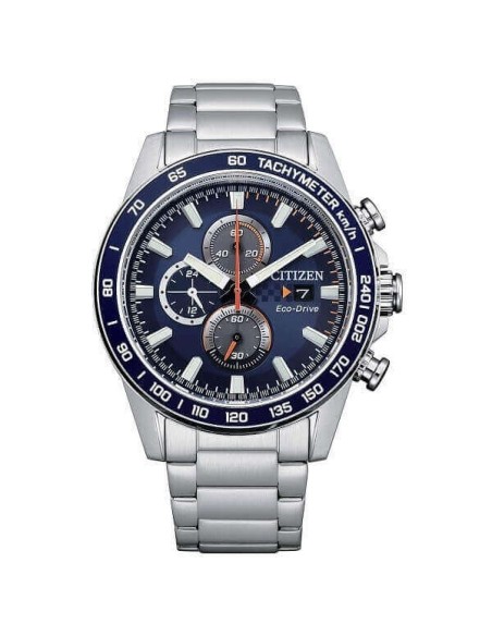 Citizen Chrono Racing Eco drive watch blue CA0780-87X