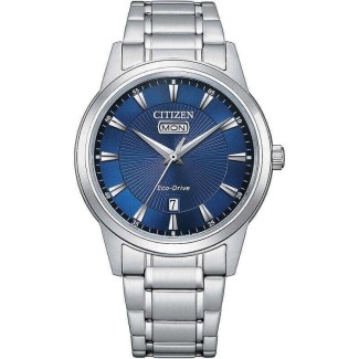 Orologio Citizen Classic Eco-Drive blu - AW0100-86L