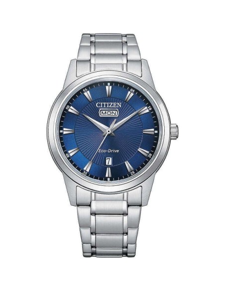 Citizen Classic Eco-Drive Blue Watch - AW0100-86L