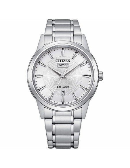 Citizen Classic Eco-Drive silver watch - AW0100-86A