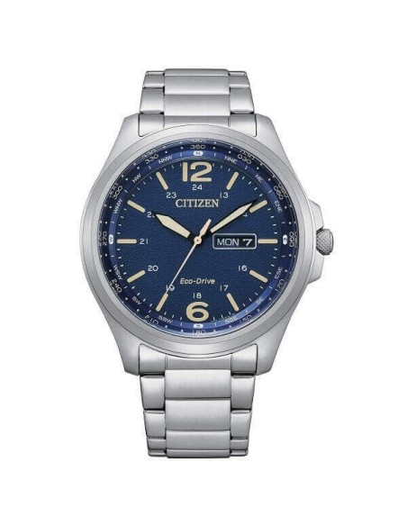 Orologio Citizen Military Eco drive blu AW0110-82L