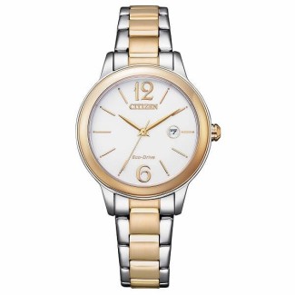 Citizen Lady Eco Drive zweifarbige EW2626-80A Uhr