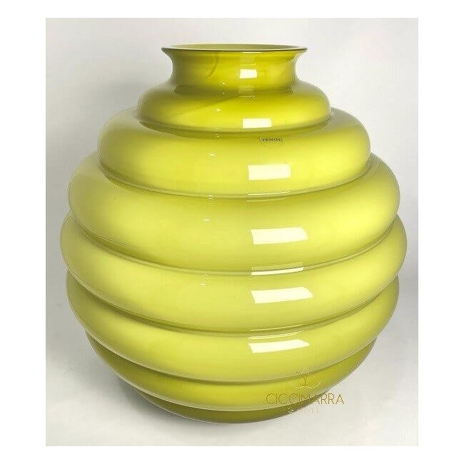 Venini Deko Vase mittel grüner Apfel 707.10