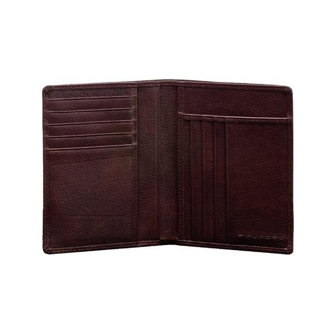 Piquadro Vibe wallet dark brown PU1393VI / TM