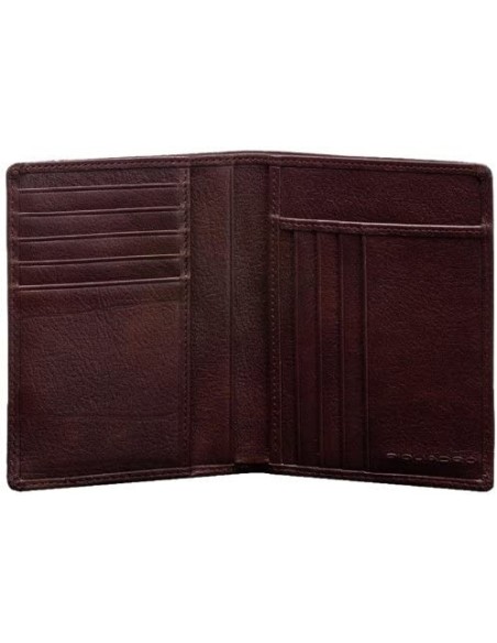 Piquadro Vibe wallet dark brown PU1393VI / TM