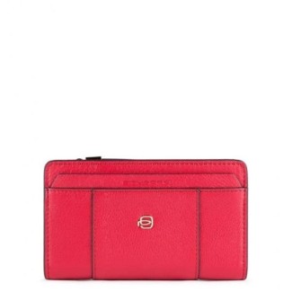 Portafoglio donna Piquadro rosso in pelle PD1353W92R/R3