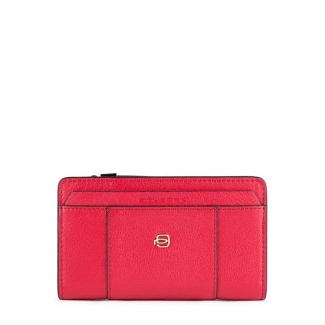 Portafoglio donna Piquadro rosso in pelle PD1353W92R/R3
