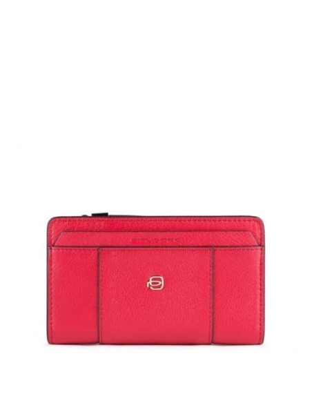 Portafoglio donna Piquadro rosso in pelle PD1353W92R/R3