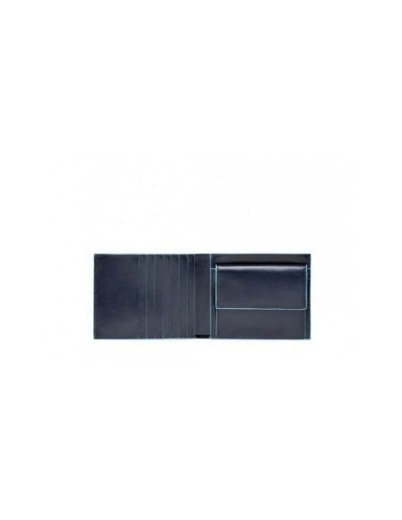 Portafoglio Piquadro Blue Square blu notte PU1239B2