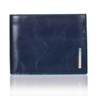 Portafoglio Piquadro Blu Square blu notte PU1241B2