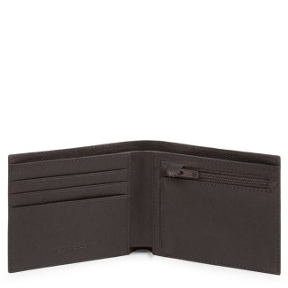 Piquadro Black Square wallet dark brown - PU4823B3R