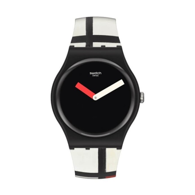 Orologio Swatch New Gent Piet Mondrian - SUOZ344