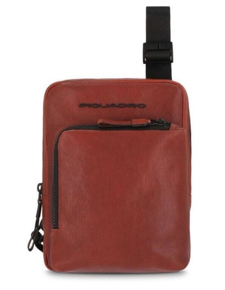 Borsello in pelle Piquadro Harper cuoio - CA3084AP/CU