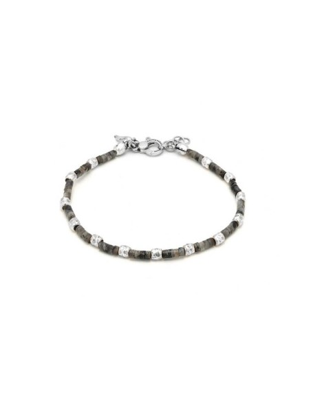 Giovanni Raspini Tango Armband Grauer Labradorit GR11359L