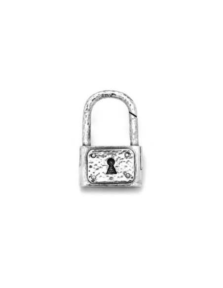 Keychain Giovanni Raspini Padlock in silver GR11308