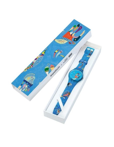 Swatch New Gent Watches - Vassily Kandisky - SUOZ342