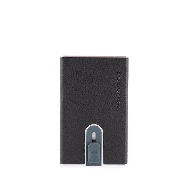 Kompakte Brieftasche Piquadro Blue Square Special schwarz PP4825B2SR