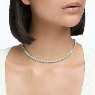 Swarovski Deluxe White Tennis Necklace - 5494605 2