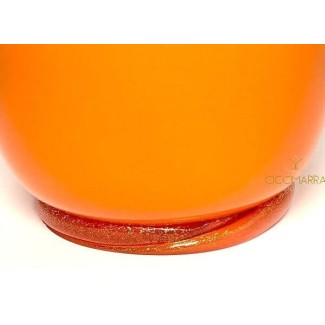 Vaso Venini Opalino Limited Edition Arancio e Verde  - 706.22 2