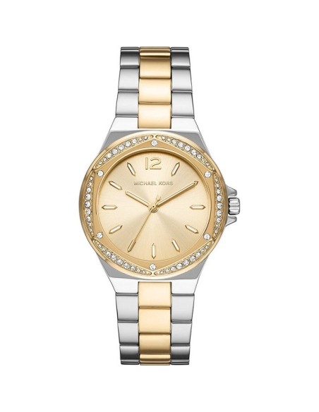 Michael Kors Lennox Gold und Zirkonia Damenuhr MK6988