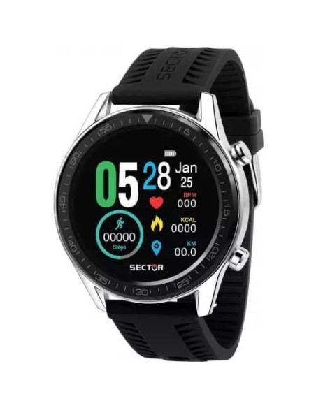Orologio Smartwatch uomo Sector S02 nero - R3251232001