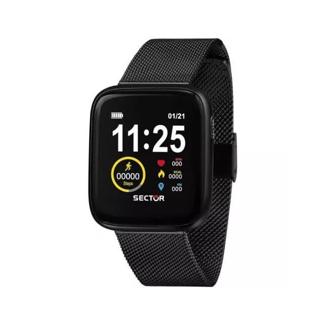 Sector S-04 Black Smartwatch Watch