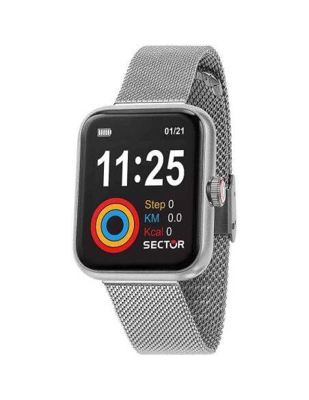 Smartwatch Sector S04 steel silver - R3253158003