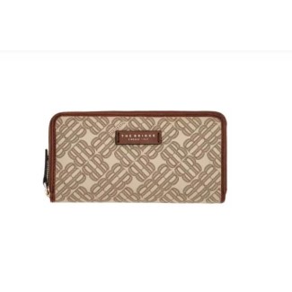 The Bridge Anna women's wallet sand and leather 0187205A