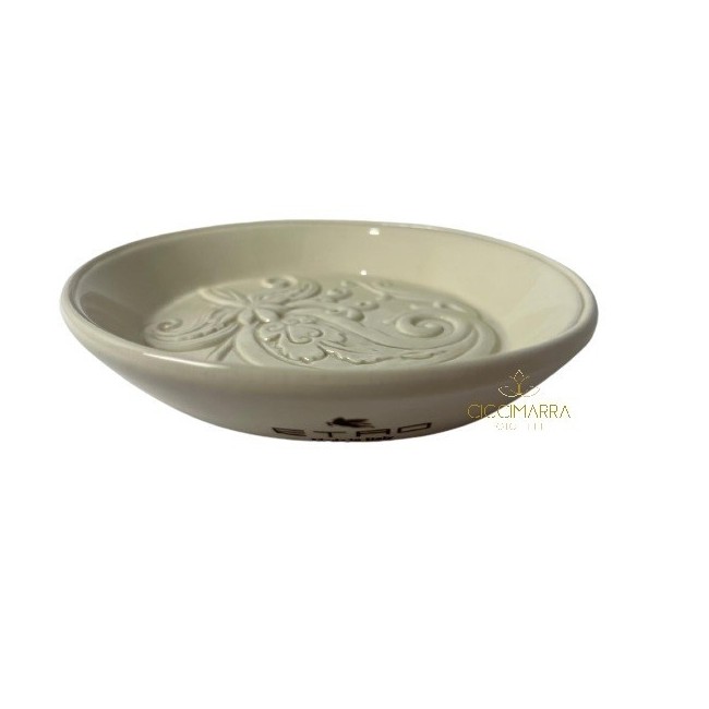 Etro oval tray Relief ivory 32001-8674-990