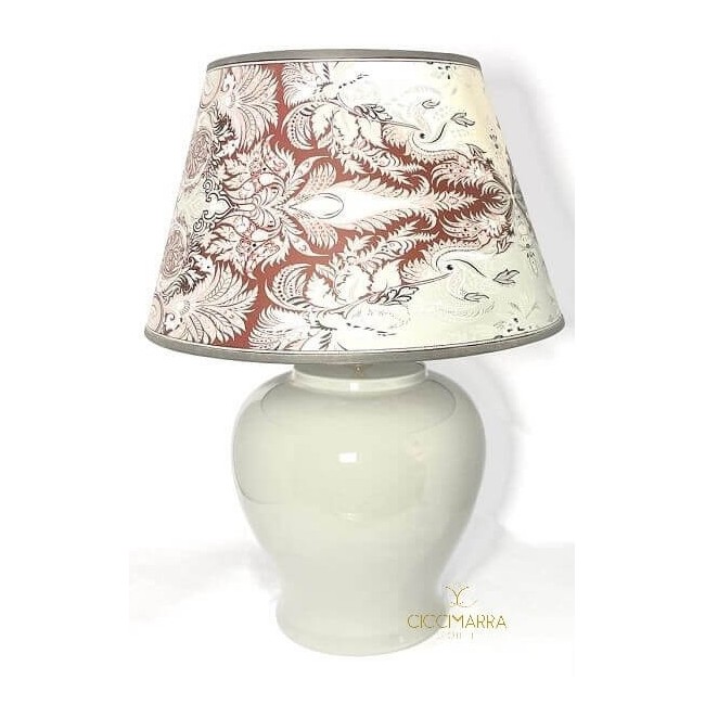 Lampada bombata Etro Adon grigia 32017-8681-2