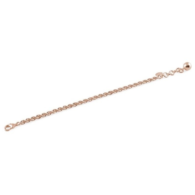Bracciale UnoaErre a fune in bronzo rosè - 1AR1592