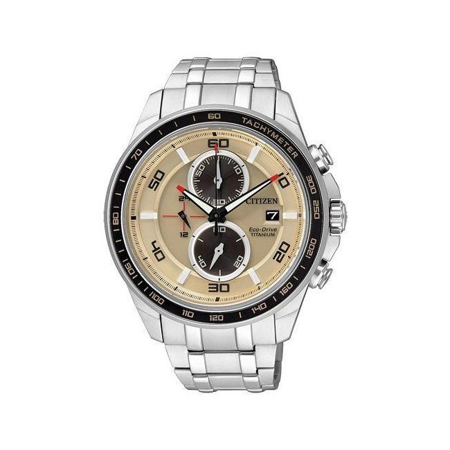 Orologio in supertitanio con crono  eco-drive - CA0348-53W