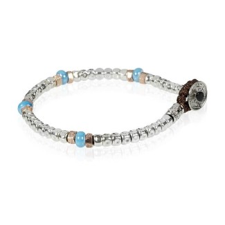 Gerba Collection03 Armband in Silber und Murrine - BRN03