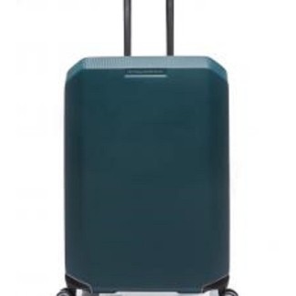 Trolley Piquadro medio quattro ruote rigido verde PiQ3 - BV4427CBO/VE